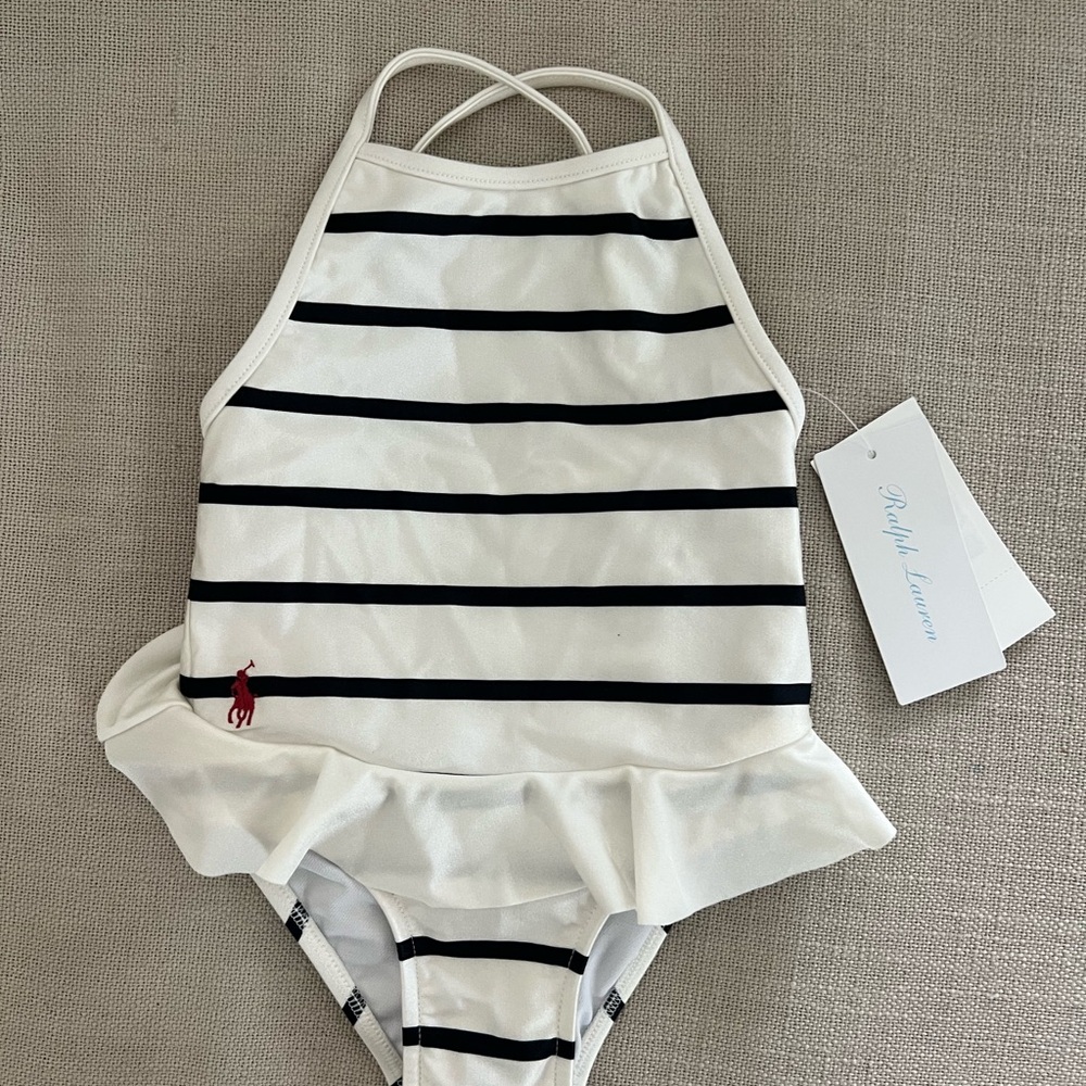 Ralph Lauren Kids One Piece Swimsuit -